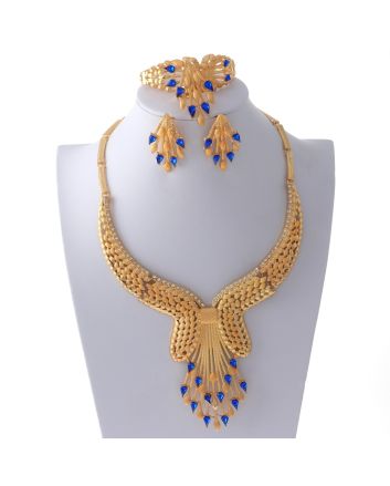 Gold Plated Necklace Set