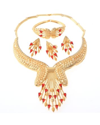 Gold Plated Necklace Set