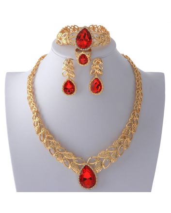 Gold Plated Necklace Set