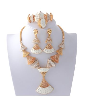 Gold Plated Necklace Set
