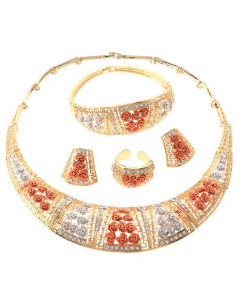 Gold Plated Necklace Set