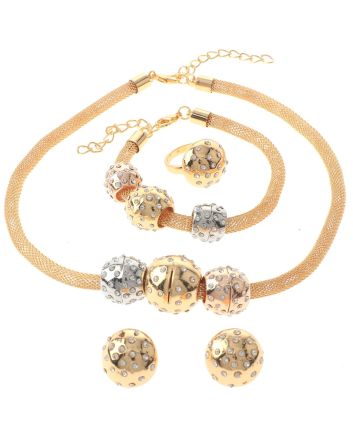 Gold Plated Necklace Set