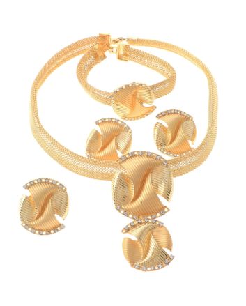 Gold Plated Necklace Set