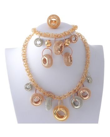 Gold Plated Necklace Set