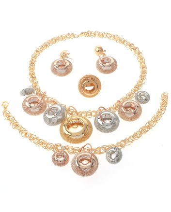 Gold Plated Necklace Set