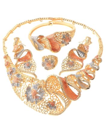 Gold Plated Necklace Set