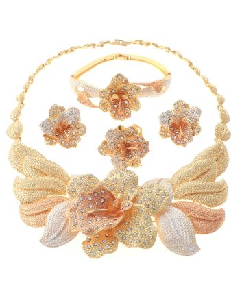 Gold Plated Necklace Set