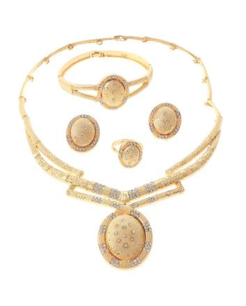 Gold Plated Necklace Set