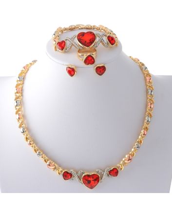 Gold Plated Necklace Set