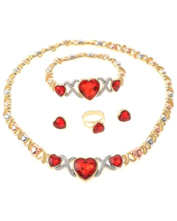 Gold Plated Necklace Set