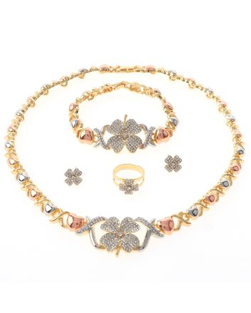Gold Plated Necklace Set