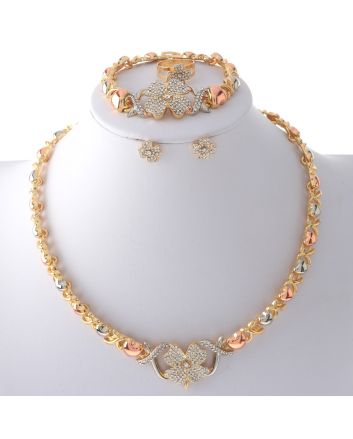 Gold Plated Necklace Set