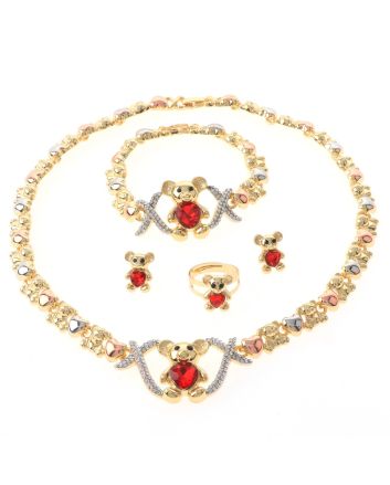 Gold Plated Necklace Set