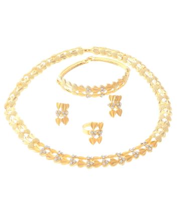 Gold Plated Necklace Set