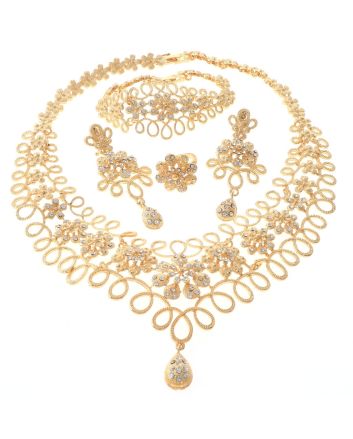 Gold Plated Necklace Set