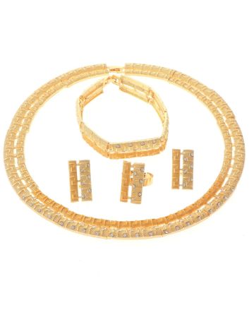 Gold Plated Necklace Set