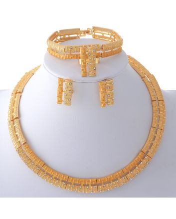 Gold Plated Necklace Set