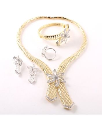 Gold Plated Necklace Set