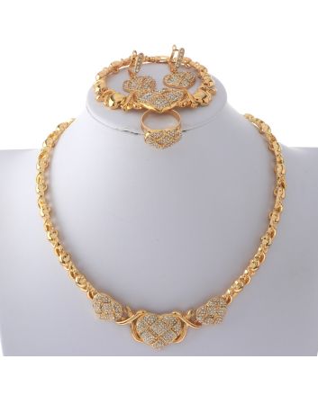 Gold Plated Necklace Set