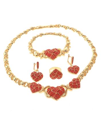 Gold Plated Necklace Set