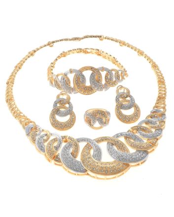 Gold Plated Necklace Set