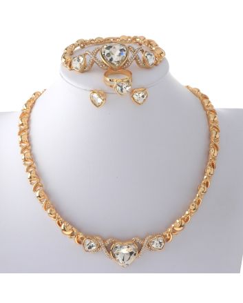 Gold Plated Necklace Set
