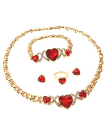 Gold Plated Necklace Set