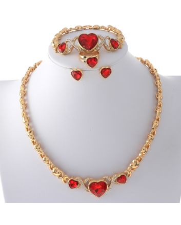 Gold Plated Necklace Set