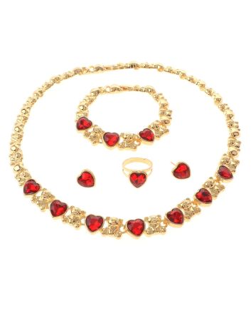 Gold Plated Necklace Set