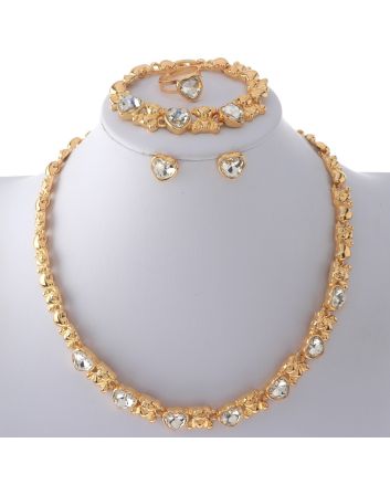 Gold Plated Necklace Set