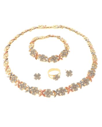 Gold Plated Necklace Set