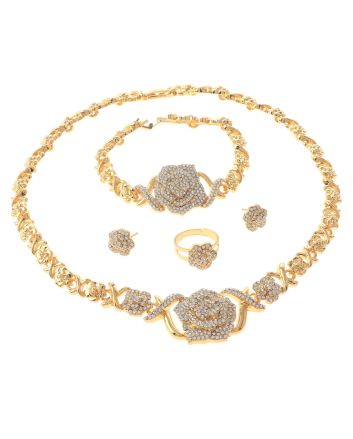 Gold Plated Necklace Set