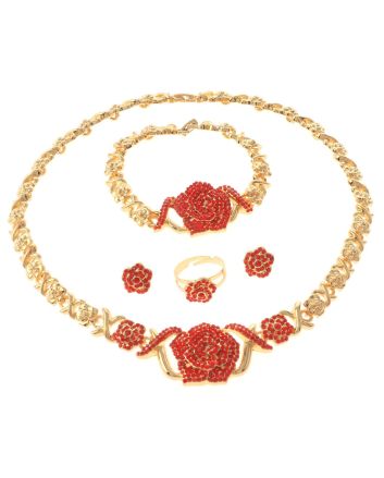 Gold Plated Necklace Set