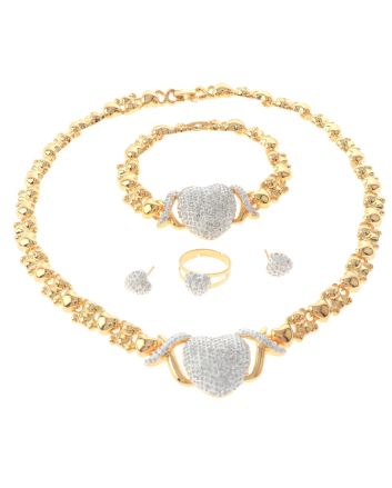 Gold Plated Necklace Set