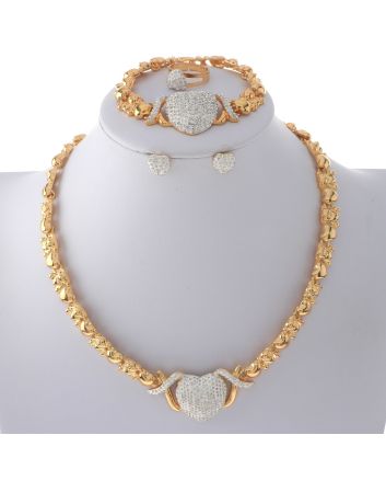 Gold Plated Necklace Set