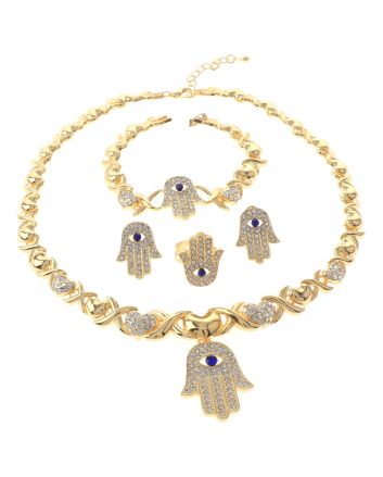 Gold Plated Necklace Set