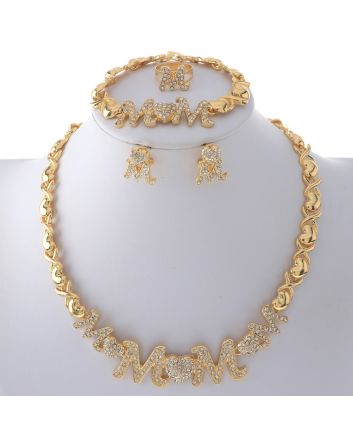 Gold Plated Necklace Set
