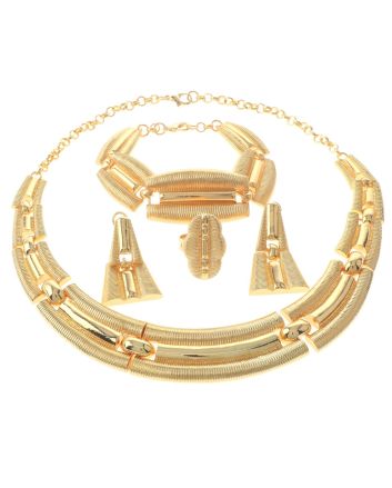 Gold Plated Necklace Set