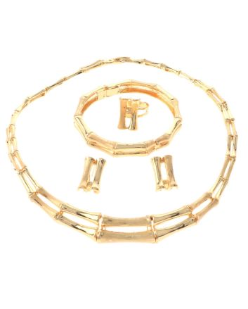 Gold Plated Necklace Set