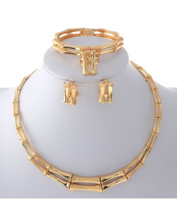 Gold Plated Necklace Set