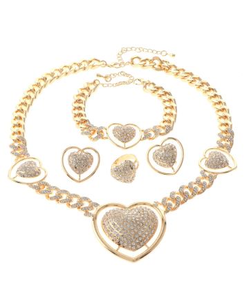 Gold Plated Necklace Set