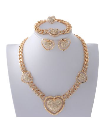 Gold Plated Necklace Set