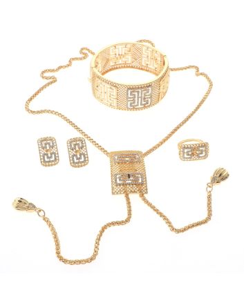 Gold Plated Necklace Set
