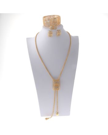 Gold Plated Necklace Set