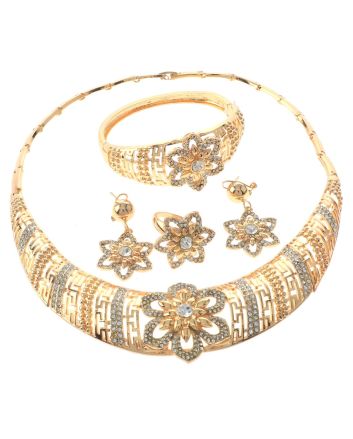Gold Plated Necklace Set