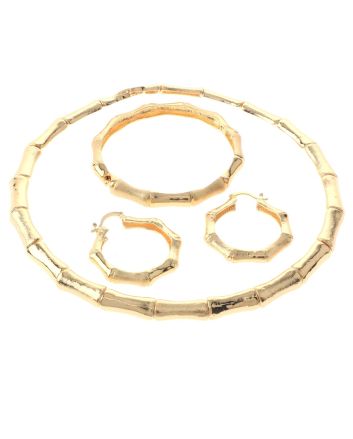 Gold Plated Necklace Set