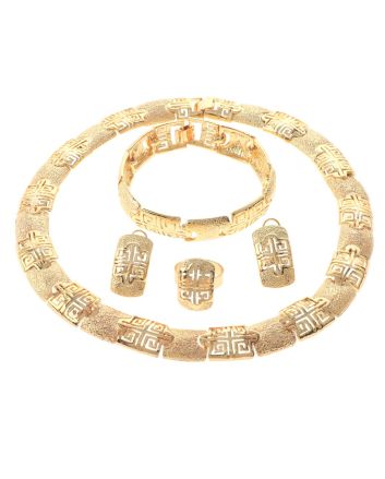 Gold Plated Necklace Set