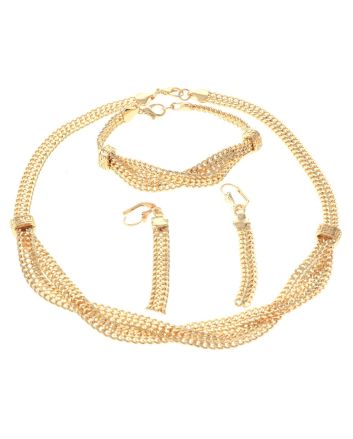 Gold Plated Necklace Set