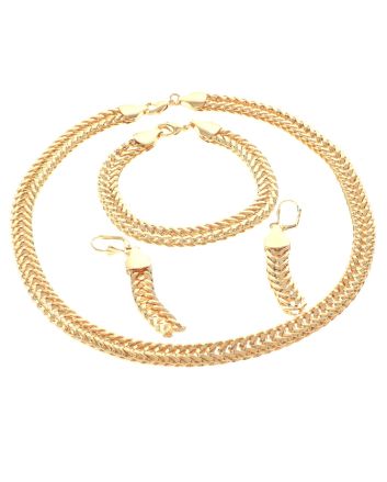 Gold Plated Necklace Set
