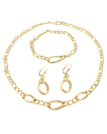 Gold Plated Necklace Set